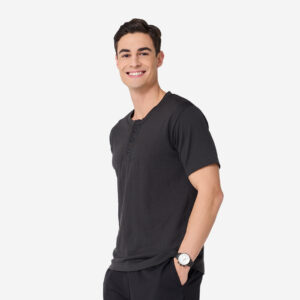 OC080 Henley Neck T-Shirt