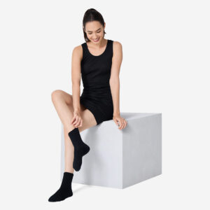 LS034 羅紋居家襪（仕女）